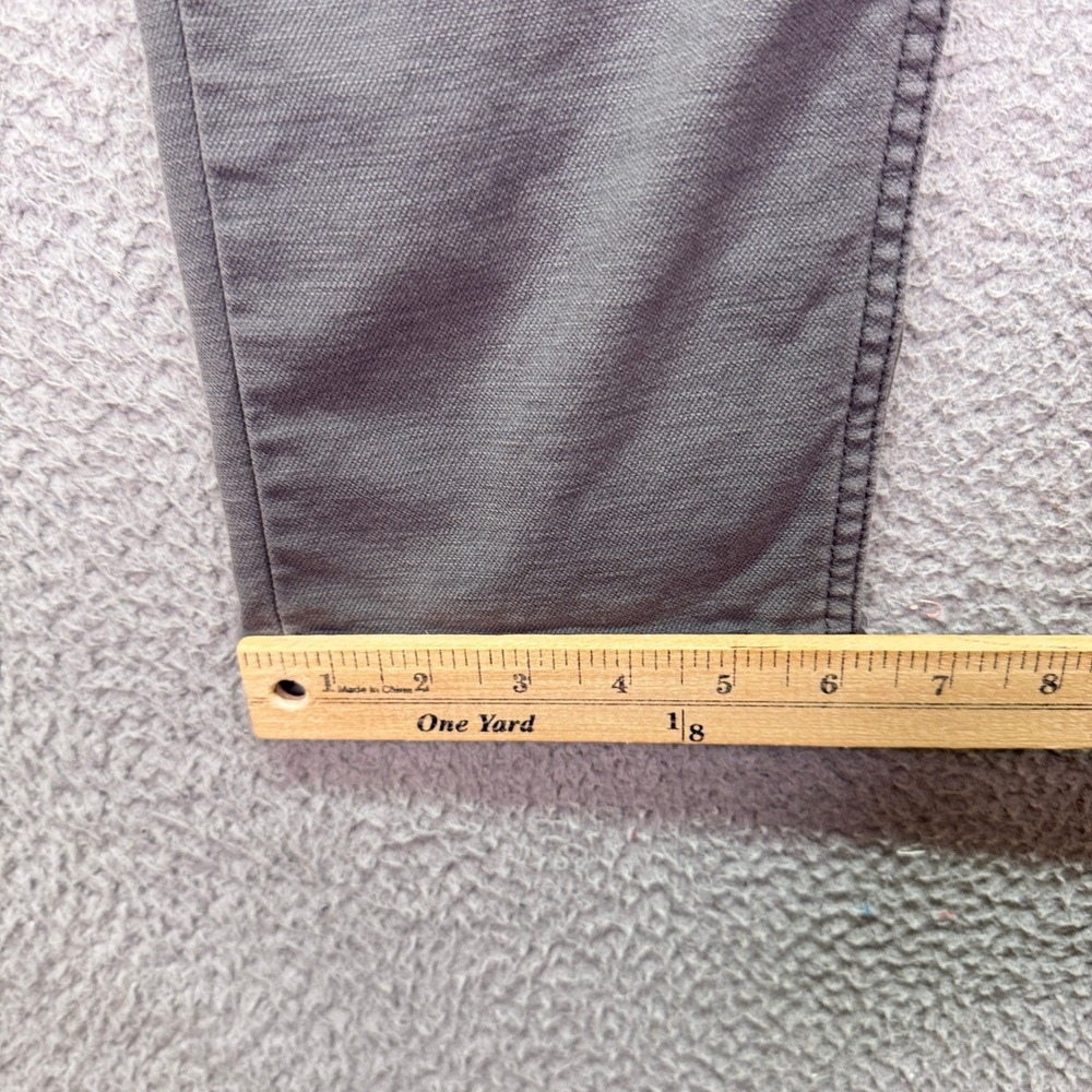 Quince Pants Mens 30x30 Dark Coal Gray French Terry 5-Pocket Preppy Everyday - Picture 9 of 11